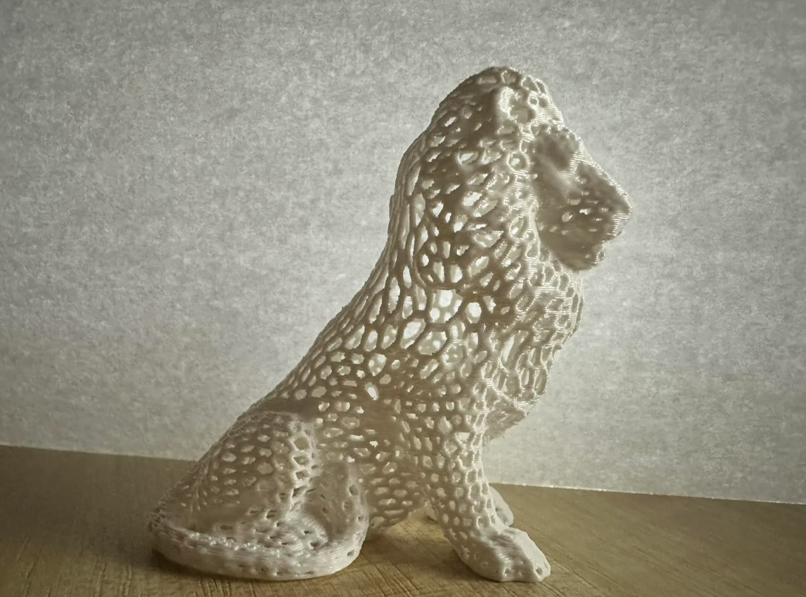 Decorative Voronoi Lion